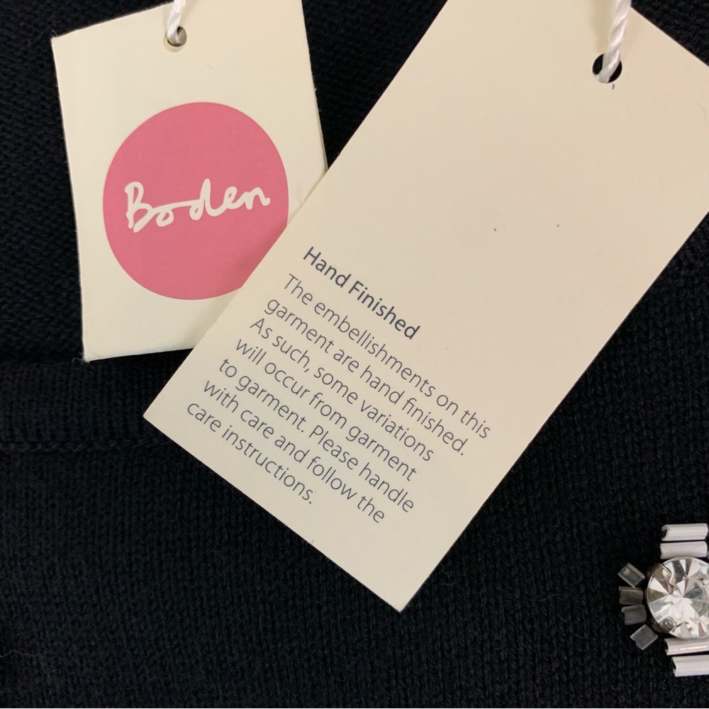 NWT Boden sparkle Gemstone sweater - Picture 5 of 10